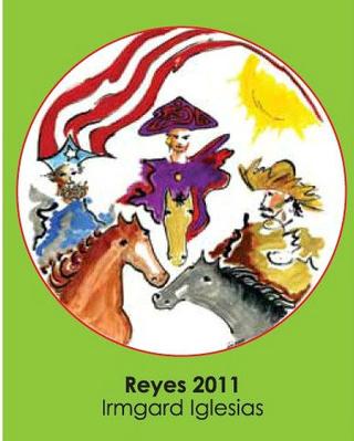 PLATO CONMEMORATIVO REYES 2011, Irmgard Iglesias