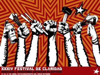 Serigrafía XXXIV Festival de CLARIDAD (2008) - Dedicado a los artistas plásticos puertorriqueños- Garvin Sierra
